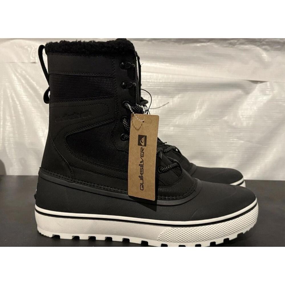 Quiksilver Sub Zero Hi Men’s 200g Winter Fur Lined Snow Boots SZ 12 NEW!